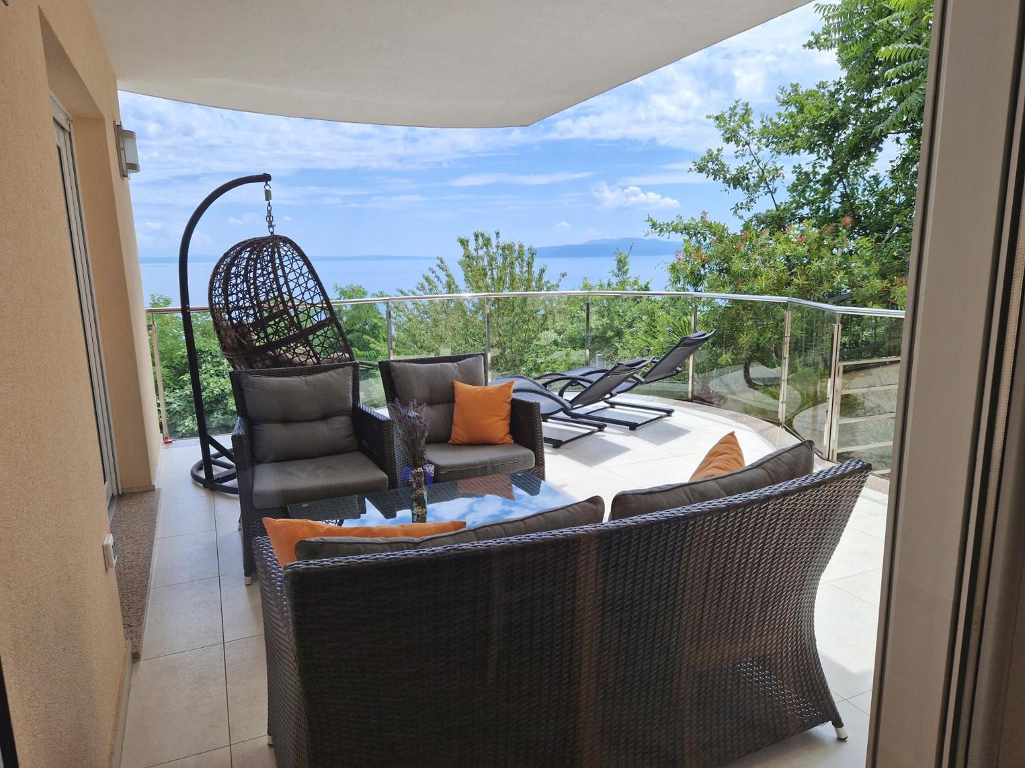 Ferienwohnung Camelia Opatija Exterior foto